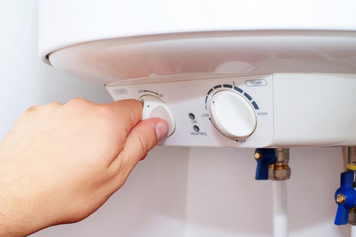 If the water suddenly becomes cold during a hot shower, it could be because of a broken water heater.