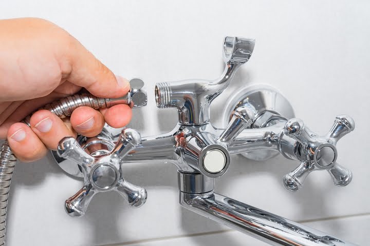 Replace the in-wall faucet valve