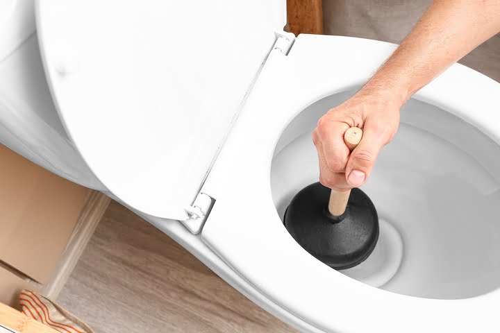 A low-flow toilet may be the cause of your toilet clogging.