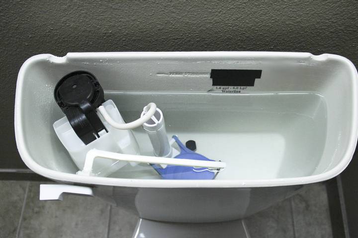 Toilet float adjustment issues cause a low water level.