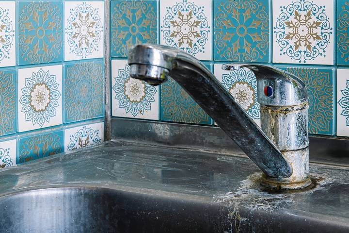 Corrosion may cause a faucet to drip all the time.